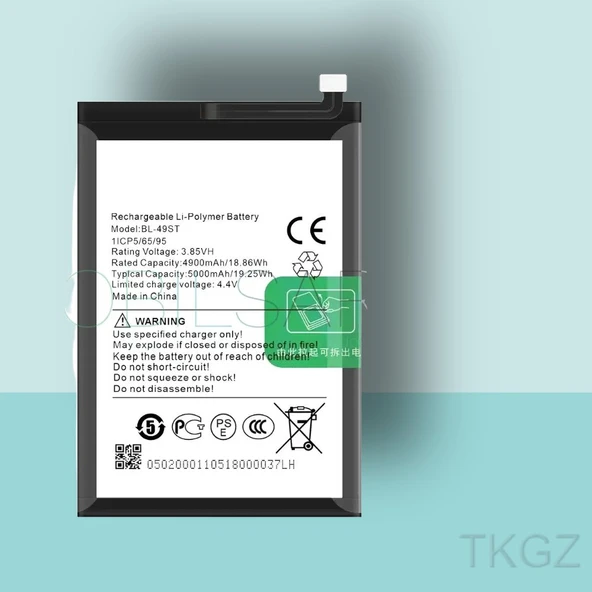 Tkgz - Tecno SPARK 10 PRO - BL-49ST - Batarya Pil Orijinal Sıfır ürün görseli 1