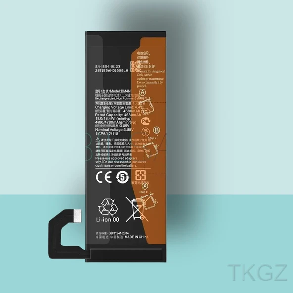 Tkgz - Xiaomi Mİ10 - BM4N - Batarya Pil Orijinal Sıfır ürün görseli 1