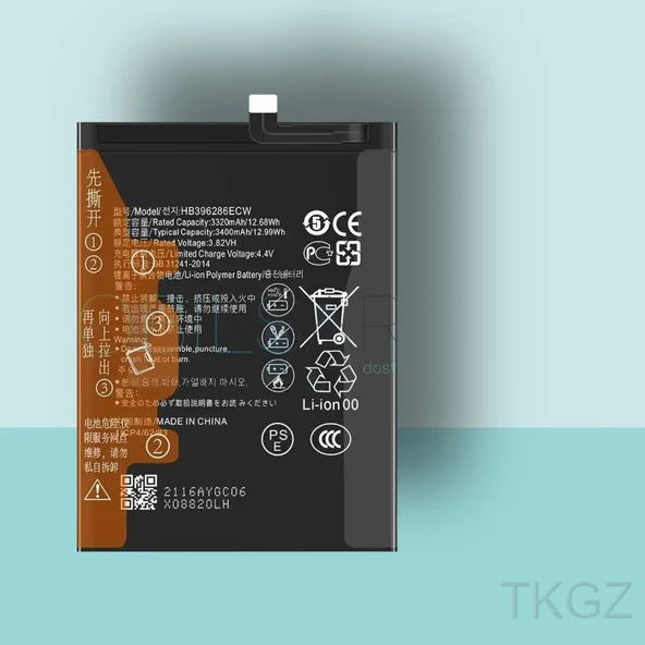 Tkgz - P SMART 2019 Batarya Pil Orijinal Sıfır ürün görseli 1