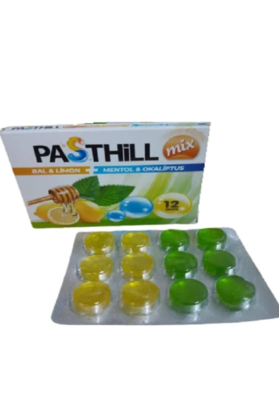 LEDAPHARMA pasthill mix-bal limon+mentol karışık -12 dropsx 2 adet ürün görseli 1