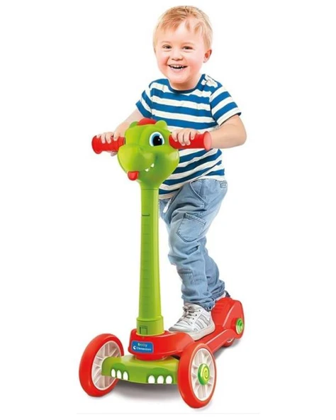 Baby Clementoni Dragon Push Scooter 17738 - Resim 2