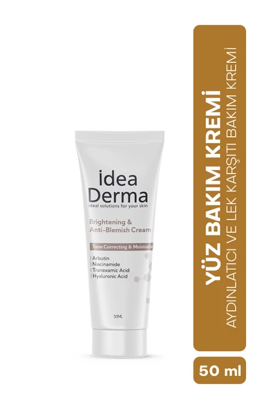 İdea Derma Aydınlatıcı ve Leke Karşıtı Bakım Kremi 50 ml ürün görseli 1
