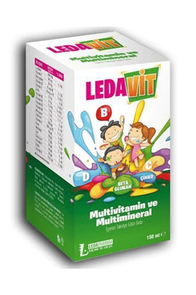 LEDAPHARMA Ledavit Multivitamin 150ml ürün görseli 1