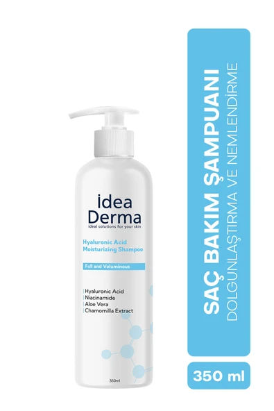 İdea Derma Hyaluronik Asit Nemlendirici Şampuan 350 ml ürün görseli 1