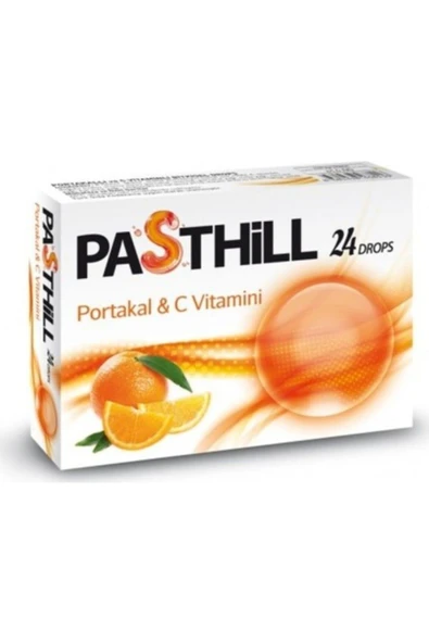 LEDAPHARMA Pasthill Portakal & C Vitamini 24 Drops(2 ADET) ürün görseli 1