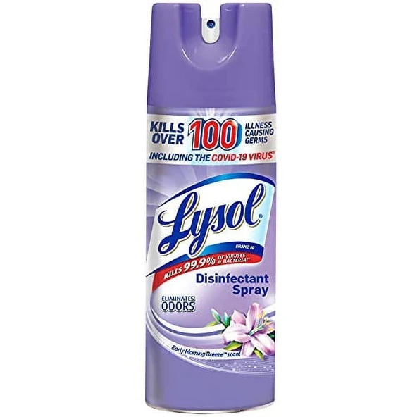 Lysol Disinfectant Spray Early Morning Breeze354 gr. Sabah Esintisi ürün görseli 1