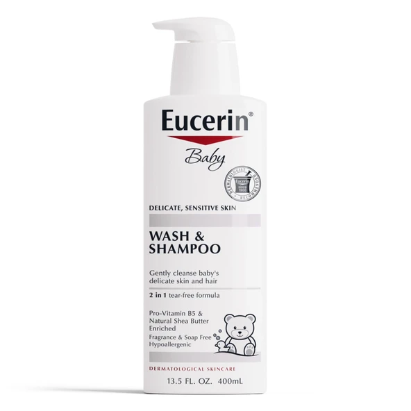 Eucerin Baby Kokusuz Bebek Şampuanı 400 ml ürün görseli 1