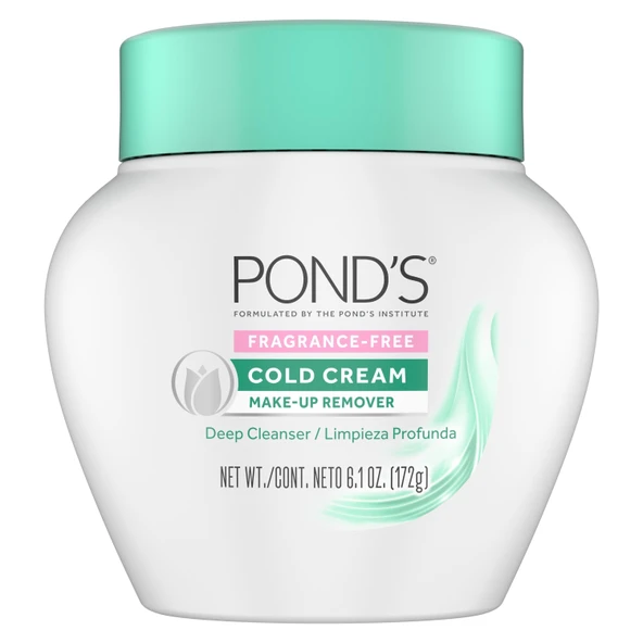 POND'S Fragrance-free Cold Cream Make-up Remover Makyaj Temizleyici Krem 172 gr ürün görseli 1