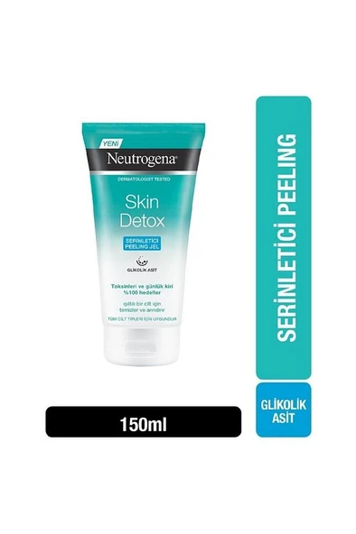 NEUTROGENA SKİN DETOX 150ML-SERİNLETİCİ PEELING JEL ürün görseli 1
