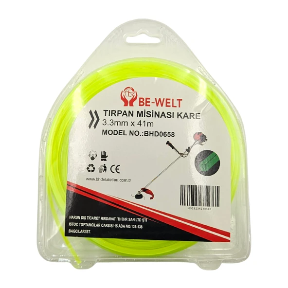 Fixonic B.H.D BHD00658 3.3mm 41m Kare Tırpan Misina ürün görseli 1
