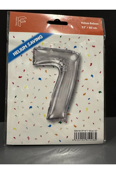 MSDA 7 RAKAMI HELYUM BALON - Resim 2