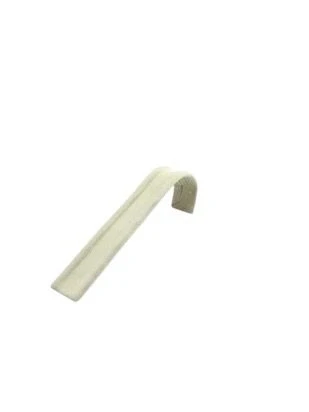 Metal Saç Süet Kumaş Krem Renk 18/3 cm Bileklik-Saat Sergileme Standı ürün görseli 1