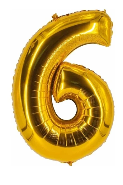 MSDA Gold 6 Folyo Balon 40 Inç 100 Cm ürün görseli 1