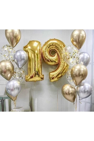 MSDA 19 Yaş Balon Set - Resim 2