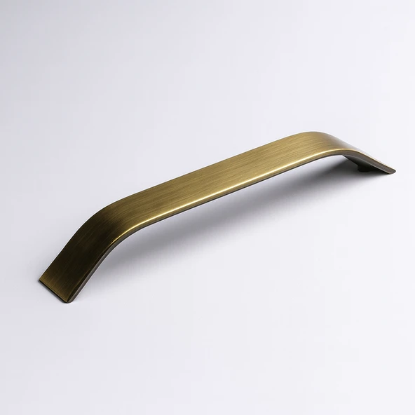 Volga (160 MM 16 CM) Antik Sarı Metal Mutfak Dolabı Dolap Kulpları Kapak Kulbu Kulpu Mobilya Çekmece ürün görseli 1