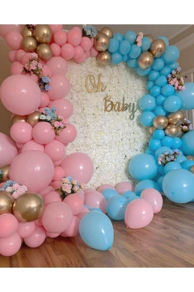 MSDA Cinsiyet Belirleme Partisi Kız Mı ? Erkek Mi? Balon Zinciri ürün görseli 1