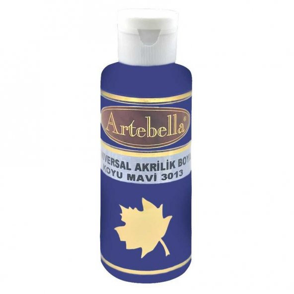Koyu Mavi Akrilik Boya Artebella Koyu Mavi Akrilik Boya 3013 Koyu Mavi 130 ml ürün görseli 1