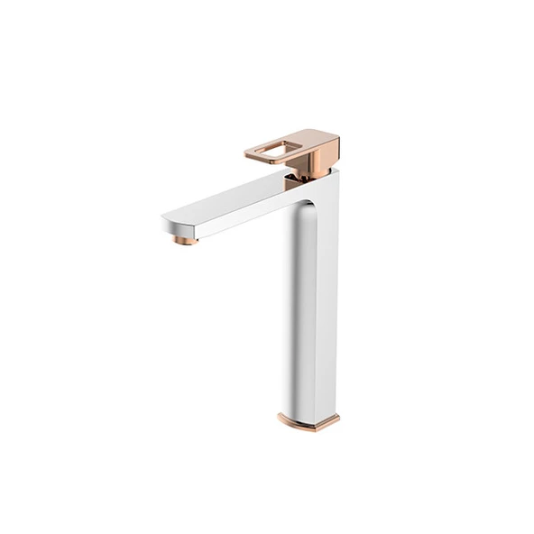 BİEN LAVABO BAT.YÜKSEK TİP SALVO PLUS KROME ROSE GOLD ürün görseli 1