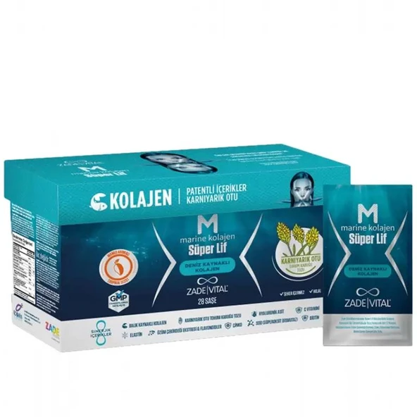 Zade Vital Marine Collagen Süper Lif 28 Saşe ürün görseli 1