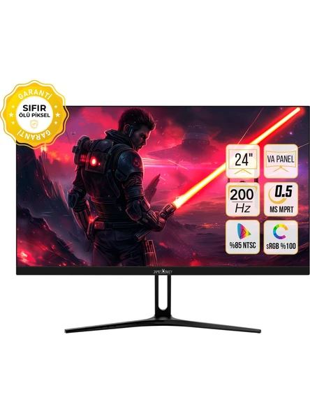 James Donkey Epic E10 0,5 Ms 200Hz 1920x1080 VA Panel Siyah 23.8''Gaming Monitör ürün görseli 1