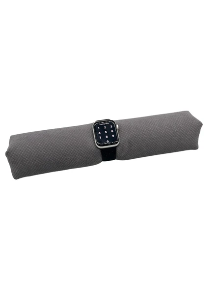 Süet Kumaş Füme Renk 30 Cm Rulo Takı Yastığı ürün görseli 1