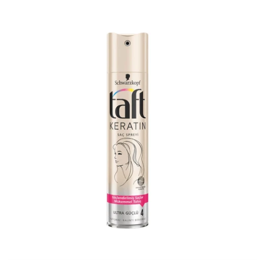 Taft Keratin Ultra Güçlü Saç Spreyi 250 ml ürün görseli 1
