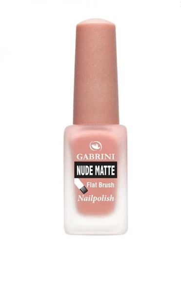 Gabrini Nude Mat Oje - Nude Matte Nail Polish 10 ürün görseli 1
