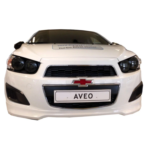 Chevrolet Aveo HB - Sedan Uyumlu 2012 Sonrası Ön Tampon Ek (Plastik) ürün görseli 1