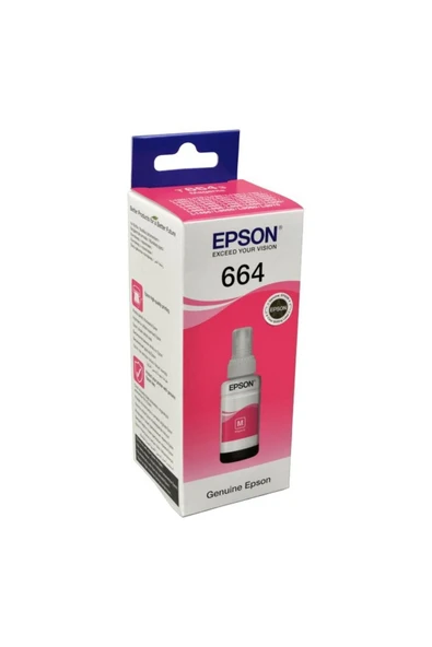 Mürekkep Orj. T664 Magenta 70ml - Resim 2