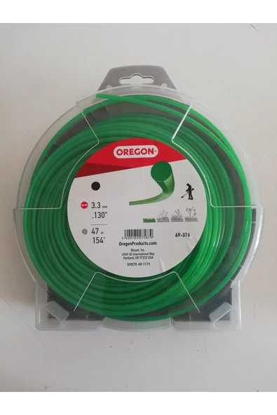 Oregon Misina 3,3 Mm 47 Metre Yeşil Yuvarlak ürün görseli 1