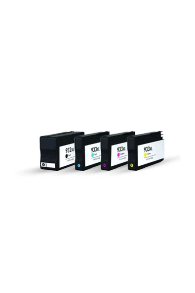 932xl/933xl Uyumlu Kartuş Seti Hp 6700,6100,7510,7110,7610,761 ürün görseli 1