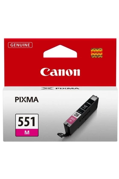 Clı-551m Magenta Kırmızı Mürekkep Kartuş Ip7250 Mx925 ürün görseli 1