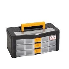 Süper Bag ASR-2057 3'lü Organizerli Çekmece Kutu Prof Bag ürün görseli 1