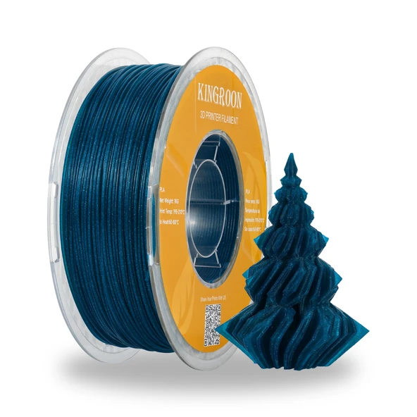 Kingroon Twinkling PLA Filament - Resim 4