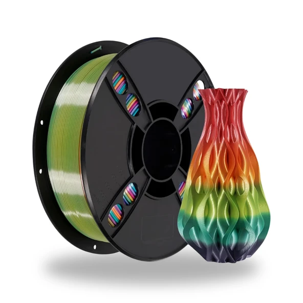Kingroon Gökkuşağı Silk PLA Filament - Resim 2