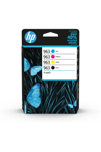 6zc70ae 963 Cmyk Original Ink Cartridge 4-pack ürün görseli 1