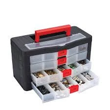 Süper Bag ASR-2058 4'lü Organizerli Çekmece Kutu Prof Bag ürün görseli 1