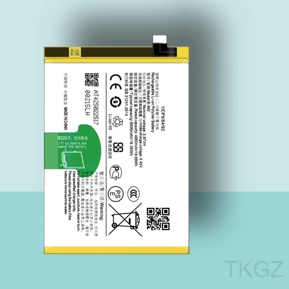 Tkgz -VİVO Y35 - B-W0 - Batarya Pil Orijinal Sıfır ürün görseli 1