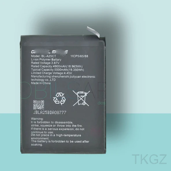 Tkgz - General Mobile GM 21 Batarya Pil Orijinal Sıfır ürün görseli 1