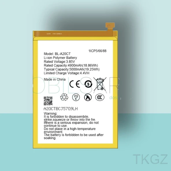 Tkgz - OMİX X300 - BL-A20CT - Batarya Pil Orijinal Sıfır ürün görseli 1