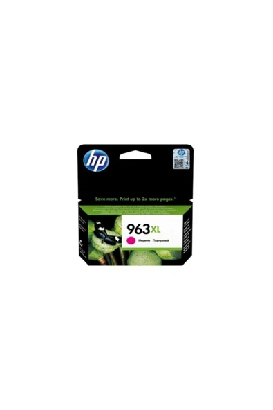 HP 963xl Yüksek Kapasite Magenta Kırmızı Kartuş 3ja28a ürün görseli 1
