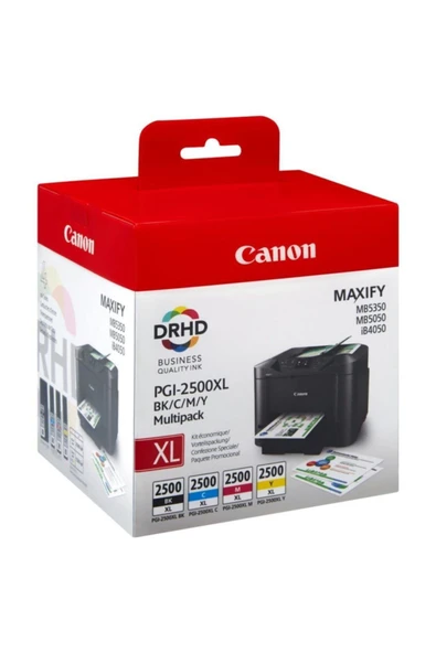 Pgı-2500xl  Multıpack Kartuş Set Cmyk ürün görseli 1