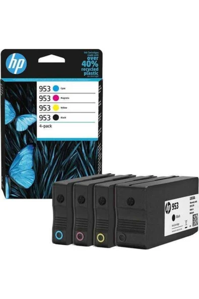 6zc69ae Cmyk Orjinal Kartuş 953 4lü Paket ürün görseli 1