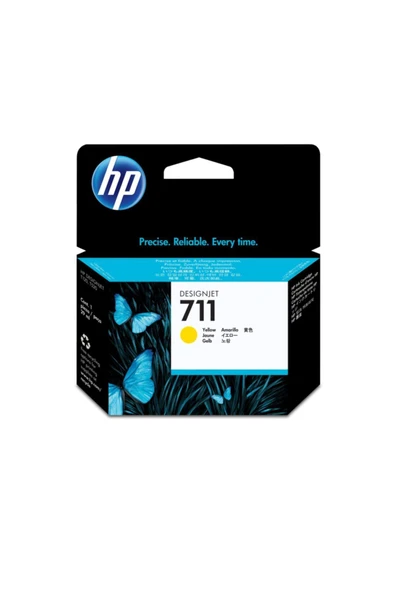 711 Yellow Sarı 29Ml Plotter Kartuşu Cz132A / Hp ürün görseli 1