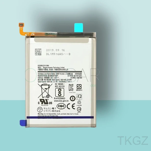 Tkgz - Samsung Galaxy M30S - M307 Batarya Pil Orijinal Sıfır ürün görseli 1