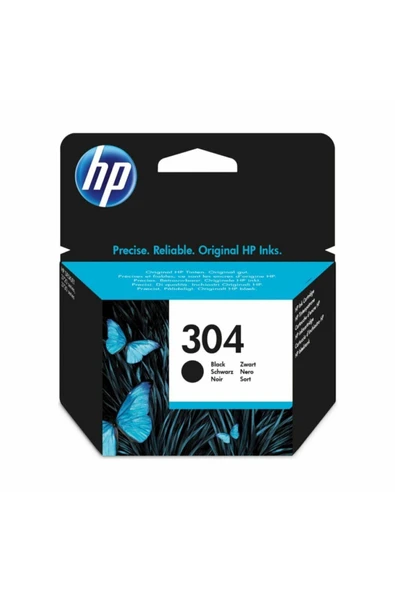 Hp 304 Siyah Mürekkep Kartuş ürün görseli 1