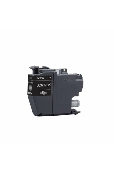 Brother Lc3717bk Çok Fonksiyonlu Renkli Yazıcı Kartuşu Siyah ürün görseli 1
