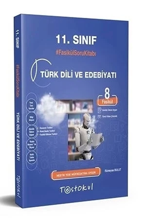 TESTOKUL 11.SINIF TÜRK DİLİ EDEBİYATI 8 FASİKÜL SORU KİTABI ürün görseli 1