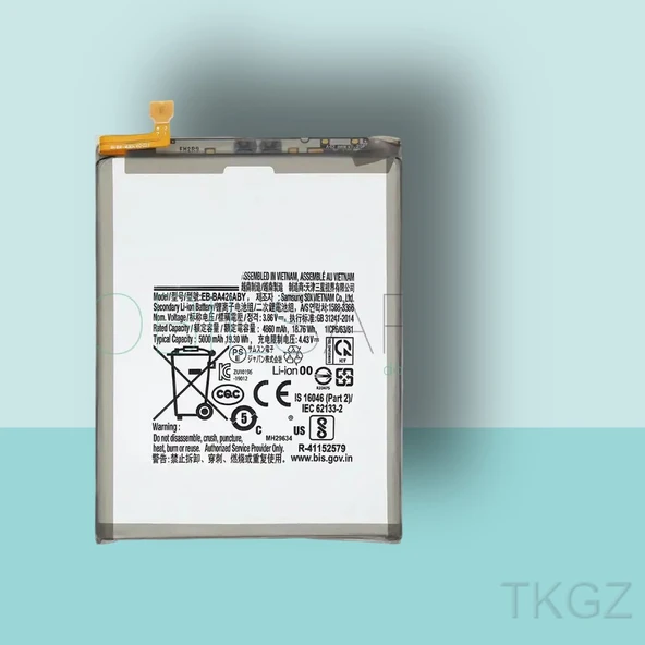 Tkgz - Samsung Galaxy M22 - M225 Batarya Pil Orijinal Sıfır ürün görseli 1