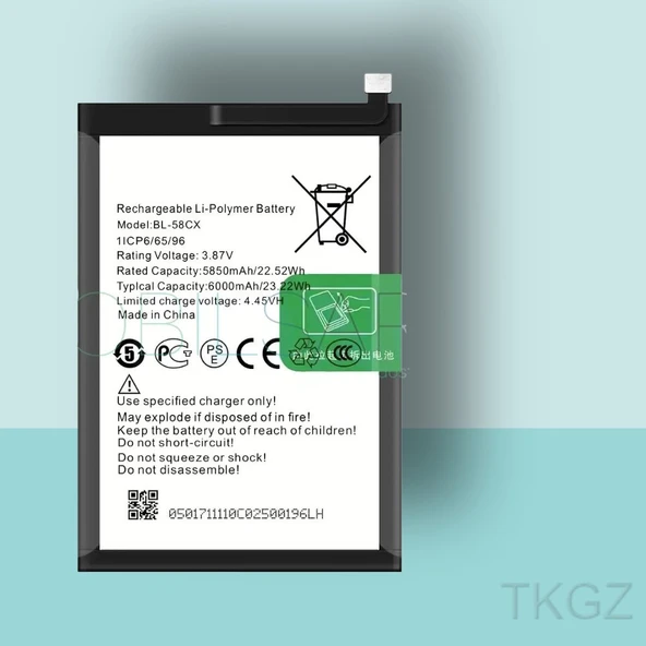 Tkgz - İnfinix HOT 10 - BL-51BX - Batarya Pil Orijinal Sıfır ürün görseli 1